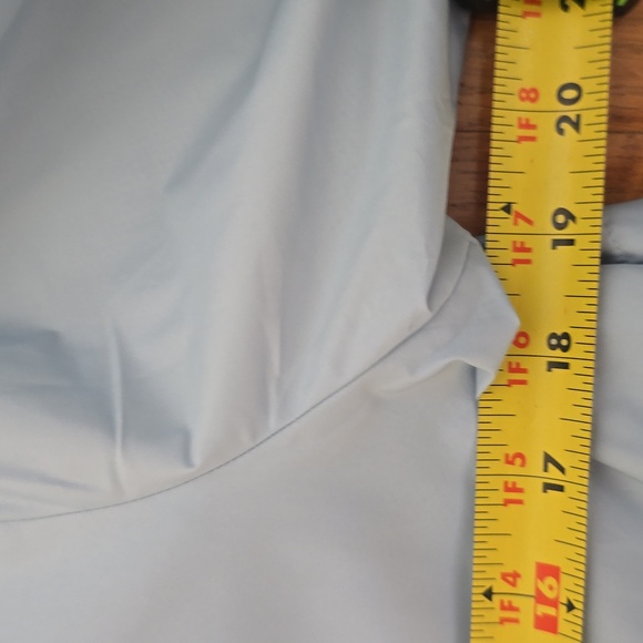 PUMA BRAND SIGNATURE WOMEN'S LIGHT BLUE FRONT ZIPPERED HOODED JACKET SIZE SMALL - Picture 12 of 16